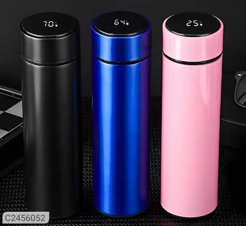 Bottles-Smart LED Active Temperature Display Indicator Insulated Stainless Steel Hot & Cold Flask Bottles